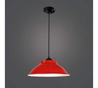 Lampadario - Lampadario ad angolo eolico industriale a LED paralume in metallo colore singolo compatibile con fabbrica sospensione ufficio lampada palestra palestra, lampada a sospensione lampada a