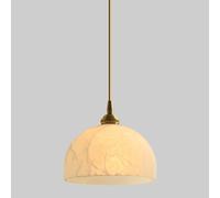 Lampadario, Lampade a Sospensione in Marmo Rame E27 Sorgente Luminosa SospensioniLuce a Sospensione Lampadario personalità Semplice Testa Singola Droplight Soggiorno Sala da Pranzo