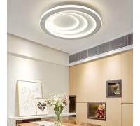 LAMPADARIO LED 70W PLAFONIERA DA SOFFITTO CON TELECOMANDO STILE MODERNA IP 20 [EEK: A++]