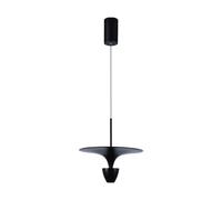 Lampadario LED 9W Soffitto Moderno Sospensione Luce Calda Nero V-TAC VT-7832