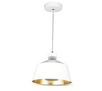 Lampadario LED a Coppa in Metallo 7W Sospensione Luce Calda Naturale V-TAC