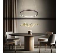 Lampadario LED Da Soffitto 3000K Rotondo H 120 Cm [EEK: Inaditato]