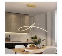 Lampadario LED Moderno E Minimalista Dalla Linea Oro/nera,lampadario | For Il Negozio Della Sala Da Pranzo