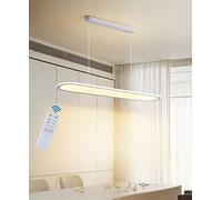 Lampadario LED moderno Lampada a Sospensione LED Tavolo da Pranzo Sala da pranzo Lampadari Dimmerabile con Telecomando Soggiorn Cucina Soffitto Lampade Moderni Design per Camera da Letto Ufficio Luce