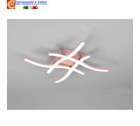 Lampadario Led Moderno Soffitto 4000 K Plafoniera Luce Bianca 20 Watt 2400 Lm [EEK: A+++]