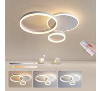 Lampadario LED Soffitto Dimmerabile 54W Plafoniera Camera da Letto Plafoniera