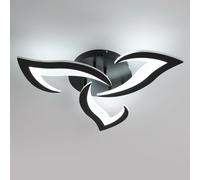 Lampadario LED Soffitto Moderno, 58Cm 36W 4000LM Plafoniera LED Soffitto, Fiore