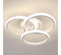 Lampadario LED Soffitto Rotondo 40CM 40W 4500LM Plafoniera LED Soffitto Moderna