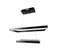 Lampadario LED Sospensione 64W Dimmerabile Moderno Bianco Rettangolare Design [EEK: A]