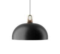 Lampadario Lodes Jim Dome Nero/ Bianco/Miele