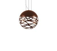 Lampadario Lodes Kelly Sfera Ø40 Bronzo Ramato