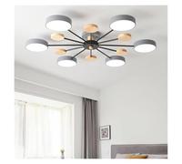 Lampadario luci del soffitto a soffitto Sputnik lampadario soffitto di metà secolo 3 Lampada da Legno Grigio Verde colica Vicino alla Molecola Leggera del soffitto Illuminazione Rotonda per Camera da