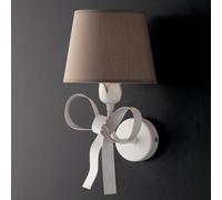 Lampadario lume applique ferro laccato bianco decorazione shabby BL184 3 5 luci