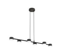 Lampadario Minimal Afrodite Acciaio Nero 6 Luci Gx53 Ip20 [EEK: A++]