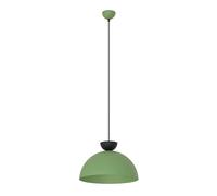 Lampadario Minimal Venus Acciaio Nero Verde Large 1 Luce Gx53