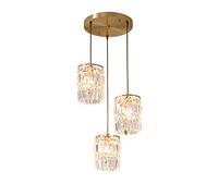 Lampadario , - Modern Crystal Lampadario Creativo Appeso Pendente Pendente E27 Flush Mount Plafoniera Decor Lampada a sospensione Compatible with il ristorante Ristorante Soggiorno Scale(42*121cm)