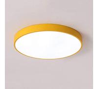 Lampadario Moderno a LED da soffitto Regolabile a Tre Colori, Design Rotondo Minimalista, Facile Installazione, Illuminazione a Risparmio energetico per Il Soggiorno.