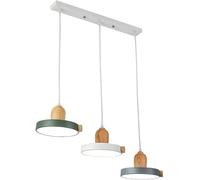 Lampadario moderno a LED Lampadario in ferro battuto Altezza regolabile Lampada a sospensione a LED Lampada a sospensione a soffitto Lampada a sospensione compatibile con la decorazione del bar del