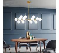 Lampadario moderno a LED, lampadario Sputnik compatibile con la lampada da soffitto a globo della camera da letto compatibile con il soggiorno,Plafoniera Lampadario Da Soffitto