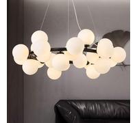 Lampadario moderno a LED, lampadario Sputnik compatibile con la lampada da soffitto a globo della camera da letto compatibile con il soggiorno,luce soffusa