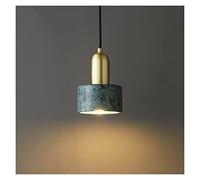 Lampadario moderno a LED, piccolo lampadario semplice in marmo MI-NI lampada a sospensione compatibile con soggiorno sala da pranzo caffetteria bar comodino lampada per interni a LED, lampadario
