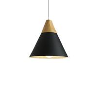 Lampadario Moderno A Sospensione Triangolare Lampadario Creativo In Legno Lampada A Sospensione Scandinava Personalizzata Da Soffitto In Stile Fattoria Con Base E27 Per Isola Cucina,