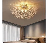 Lampadario Moderno Con Fuochi D'artificio, Luci G9 Lampada Da Soffitto A Dente Di Leone Plafoniera In Cristallo Plafoniere Da Incasso Per Soggiorno Sala Da Pranzo Camera Da Letto Foyer (8 Lichter)