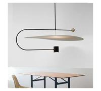 Lampadario moderno, Creative Modern LED Chandelier Pendant Lamp for Kitchen Island Dining Table Home Decor Lighting(Black,NEUTRAL_S D60CM)