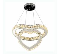 lampadario moderno cristallo a sospensione led camera da letto cucina soggiorno [EEK: A++]