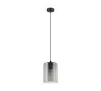 Lampadario moderno design fumè 1 luce GL0581