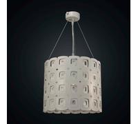 Lampadario moderno design laser bianco 3 luci BGA 1945-s30
