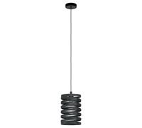 Lampadario moderno design nero 1 luce GL0387