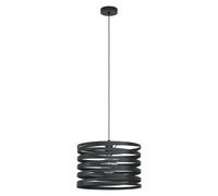 Lampadario moderno design nero 1 luce GL0388