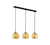 Lampadario moderno design oro 3 luci GL0574