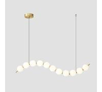 Lampadario Moderno in Cristallo, sospeso Durante la Luce per Sala da Pranzo, Camera da Letto, Lampada a Goccia d'Acqua con Ramo di Lusso G9, soffitto Elegante a Goccia K9 Trasparente di Lusso