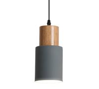 Lampadario Moderno in Metallo Industriale, Lampada a Sospensione a Testa Singola con Attacco E27, Lampada a Sospensione per la Decorazione della casa, Altezza Regolabile per Interni, Isola della