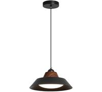 Lampadario moderno in metallo per camera da letto di metà secolo, lampada a sospensione per isola da cucina, stile retrò industriale, nero opaco, lampada a sospensione nordica per sala da pranzo, sogg