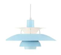 Lampadario Moderno, Lampada A Sospensione Minimalista Nordica Danese Con Paralume Imitazione UFO, Altezza Regolabile, Lampadari A Soffitto Per Camera Da Letto Sala Da Pranzo Cucina(40cm,Blue 2)