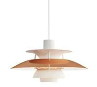 Lampadario Moderno, Lampada A Sospensione Minimalista Nordica Danese Con Paralume Imitazione UFO, Altezza Regolabile, Lampadari A Soffitto Per Camera Da Letto Sala Da Pranzo Cucina(30cm,Yellow 3)