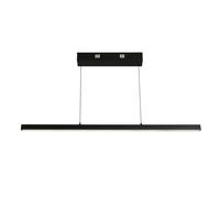 Lampadario Moderno Layla Acciaio Nero Alluminio Led 28,67W 2700-3000-4000K