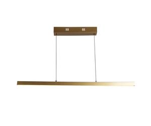 Lampadario Moderno Layla Acciaio Oro Alluminio Led 29W 2700-3000-4000K