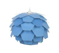 Lampadario Moderno Piccolo a Forma di Fiore in Plastica Colore Blu Segre Mini