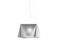 Lampadario Moderno Wanda Polilux ® Argento E Metallo Cromo 3 Luci E27