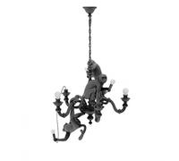 Lampadario Monkey Nero