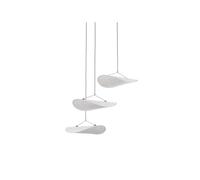 Lampadario New Works Tense Ø55 Bianco