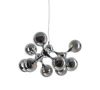 Lampadario Nodi Collezione 9 E14 Cromo Altezza Regolabile Ideal Lux