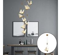 Lampadario nordico a farfalla con lampada a LED per la decorazione della