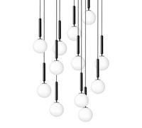 Lampadario Nuura Miira 13 Piccolo Bianco Opale