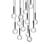 Lampadario Nuura Miira 13 Piccolo Trasparente