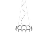 Lampadario Oblure Arch Circle 98 Bianco